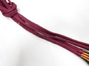 正絹　手組帯締め